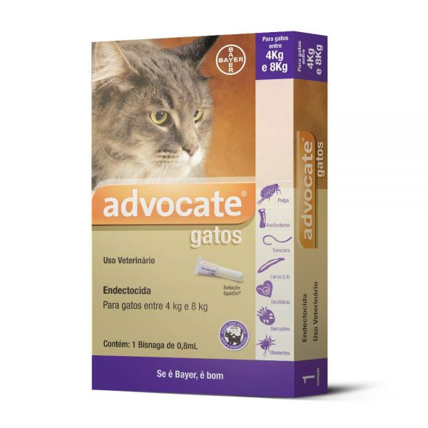ADVOCATE GATOS 4-8KG 1 UND BAYER