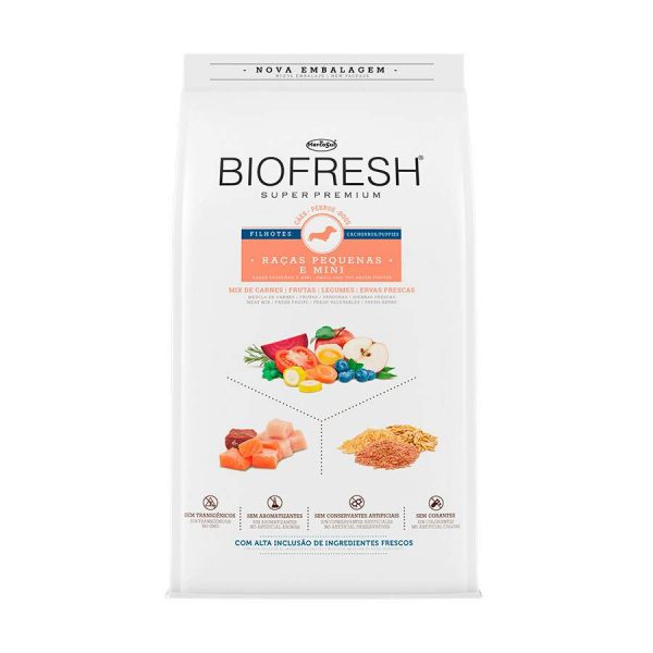 RAÇÃO BIOFRESH RAÇAS PEQUENAS 7,5KG