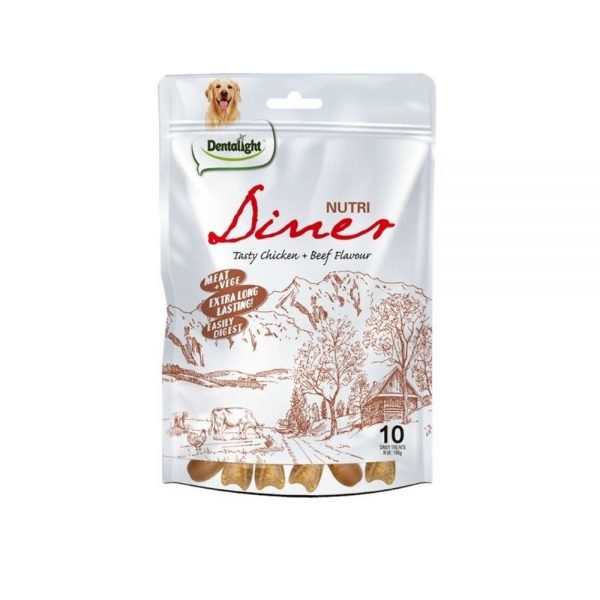 DENTALLIGHT NUTRI DINER MIX SABOR FRANGO E BIFE