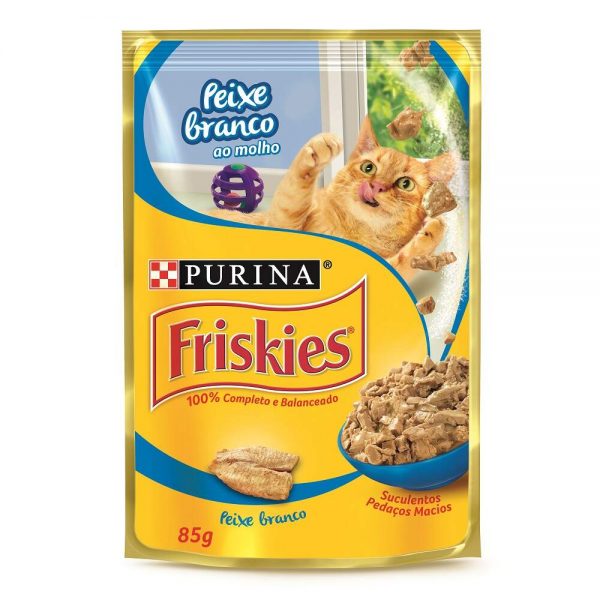 FRISKIES MIX DE PEIXES AOMOLHO 15X85GBR