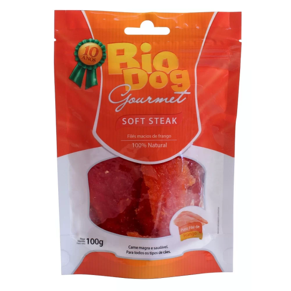 PETISCO BIO DOG GOURMET SOFT STEAK 100G