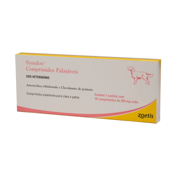 SYNULOX 250MG COM 10 COMPRIMIDOS ZOETIS