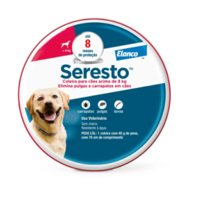 SERESTO CÃES ACIMA DE 8KG ELANCO