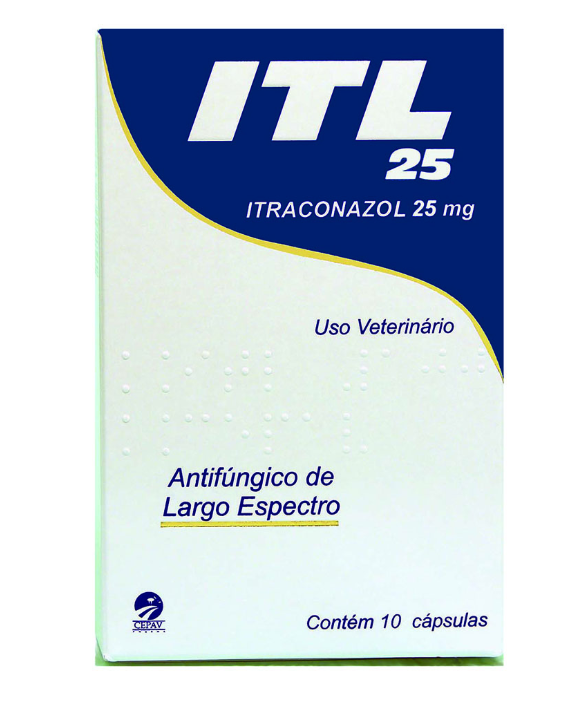 ITL 25MG CEPAV COM 10 CÁPSULAS